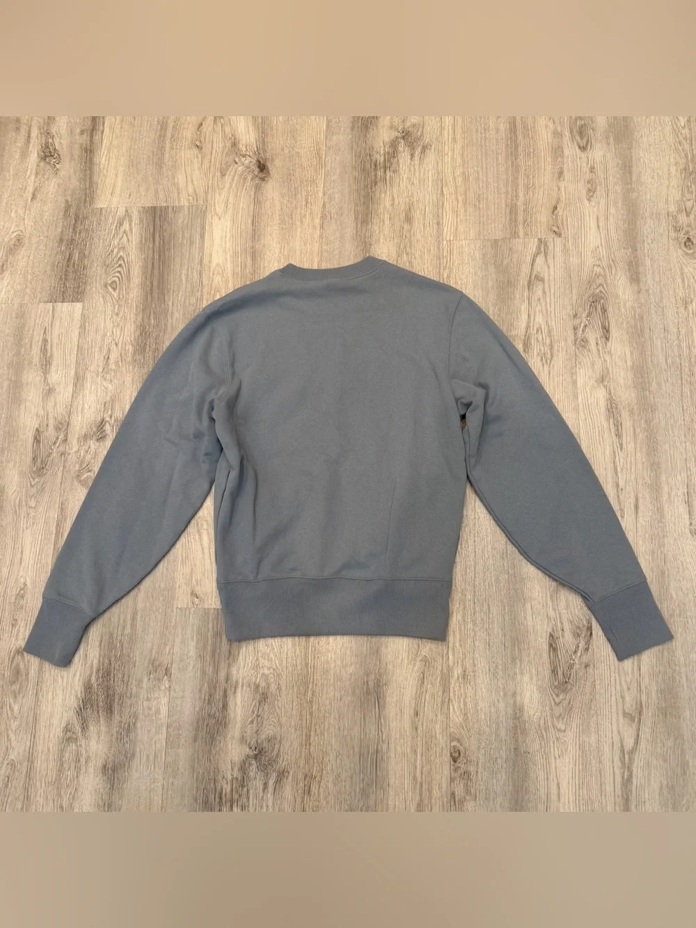Champion Reverse Weave Dusty Blue Utility Pocket Crewneck Sweatshirt Size Small